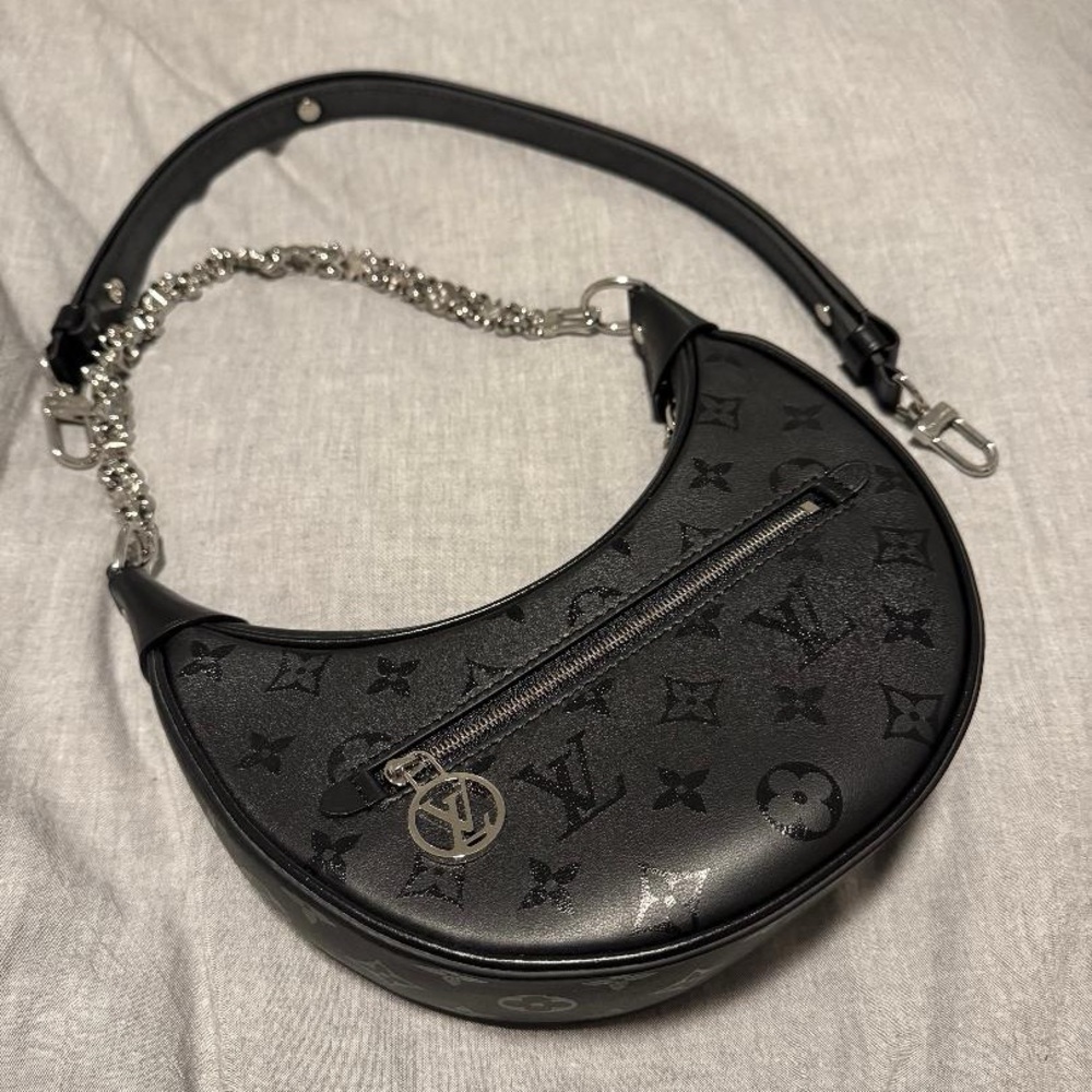 Louis Vuitton Black Calfskin Loop Bag